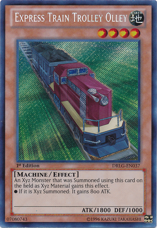 Express Train Trolley Olley [DRLG-EN037] Secret Rare | Cracking-Singles