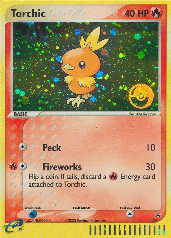 Torchic (006) [Nintendo: Black Star Promos] | Cracking-Singles