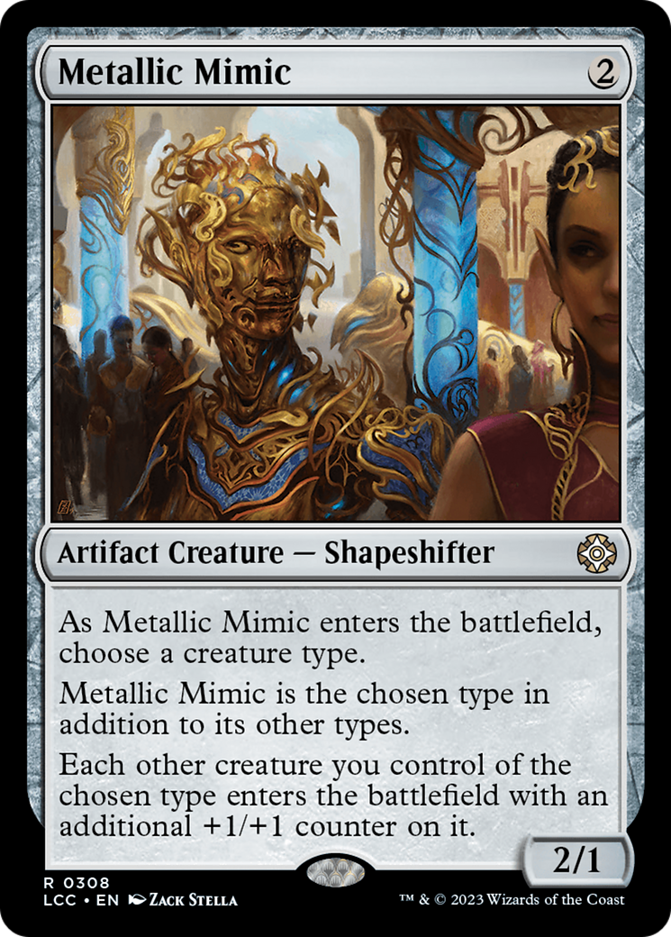 Metallic Mimic [The Lost Caverns of Ixalan Commander] | Cracking-Singles