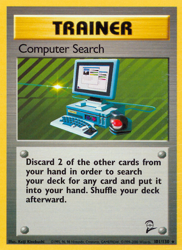 Computer Search (101/130) [Base Set 2] | Cracking-Singles