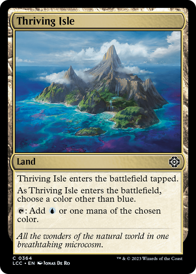 Thriving Isle [The Lost Caverns of Ixalan Commander] | Cracking-Singles