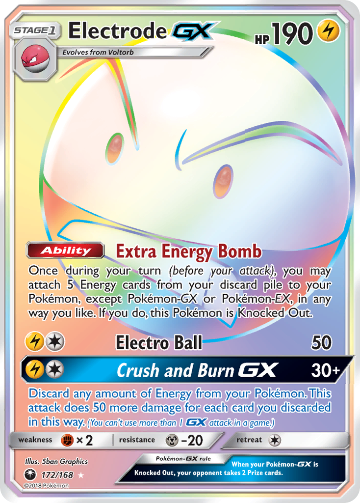 Electrode GX (172/168) [Sun & Moon: Celestial Storm] | Cracking-Singles