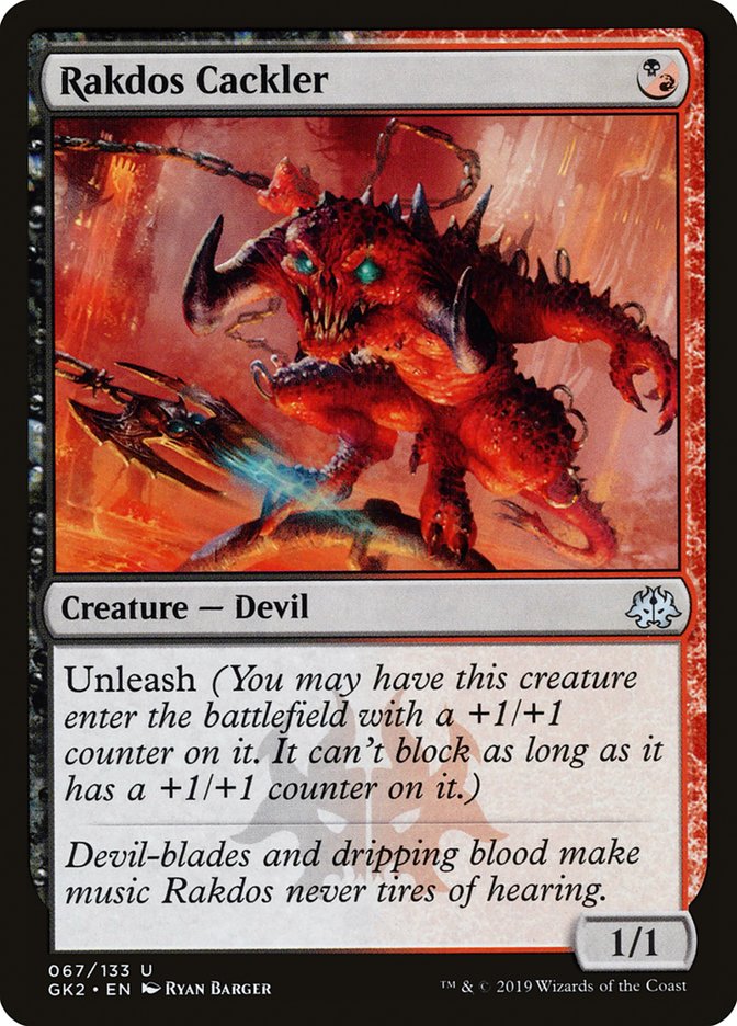 Rakdos Cackler [Ravnica Allegiance Guild Kit] | Cracking-Singles