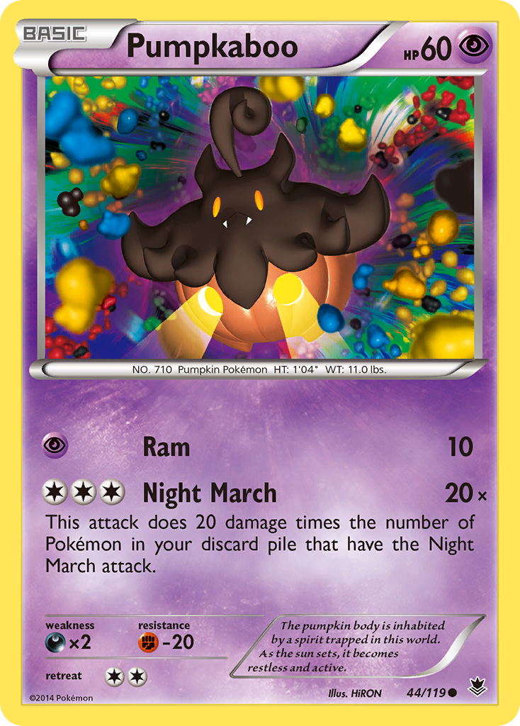 Pumpkaboo (44/119) [XY: Phantom Forces] | Cracking-Singles