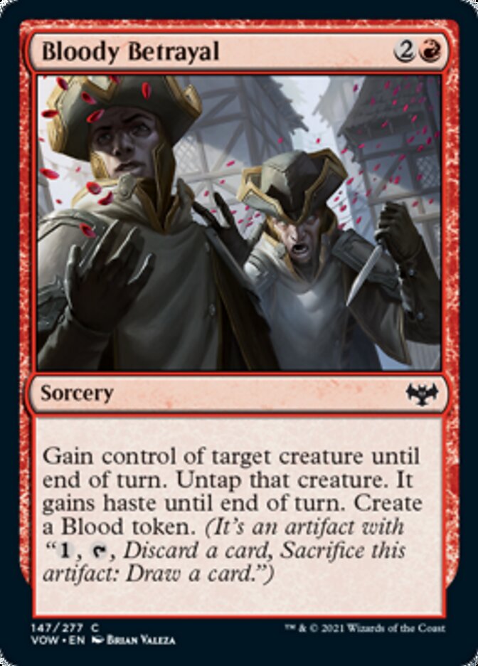 Bloody Betrayal [Innistrad: Crimson Vow] | Cracking-Singles