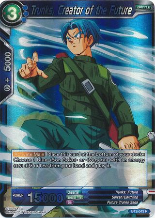 Trunks, Creator of the Future [BT2-043] | Cracking-Singles