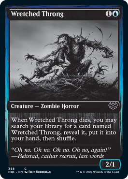 Wretched Throng [Innistrad: Double Feature] | Cracking-Singles