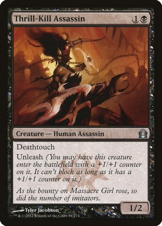 Thrill-Kill Assassin [Return to Ravnica] | Cracking-Singles