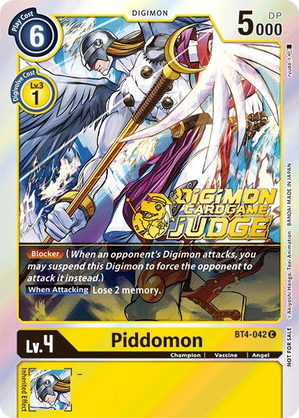 Piddomon [BT4-042] (Judge Pack 1) [Great Legend Promos] | Cracking-Singles