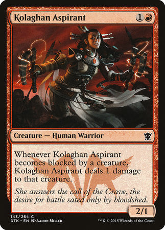 Kolaghan Aspirant [Dragons of Tarkir] | Cracking-Singles