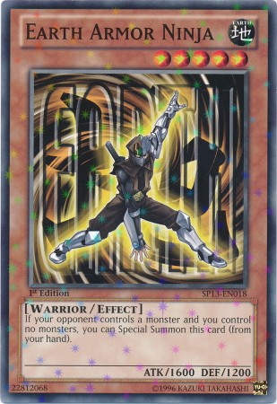 Earth Armor Ninja [SP13-EN018] Starfoil Rare | Cracking-Singles