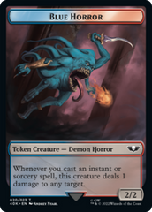 Spawn // Blue Horror (Surge Foil) [Universes Beyond: Warhammer 40,000 Tokens] | Cracking-Singles