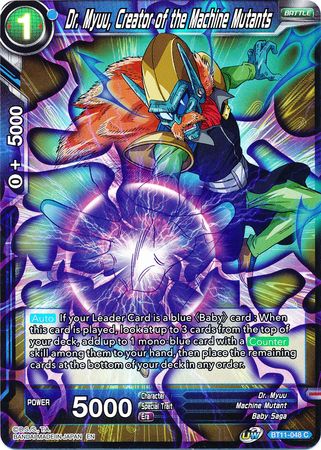 Dr. Myuu, Creator of the Machine Mutants [BT11-048] | Cracking-Singles