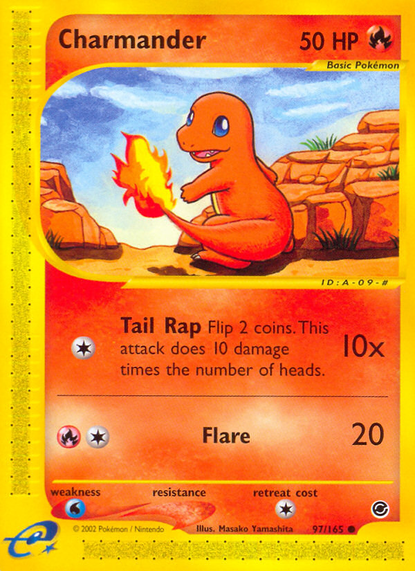 Charmander (97/165) [Expedition: Base Set] | Cracking-Singles