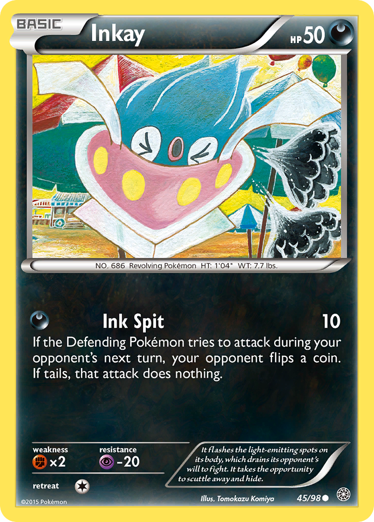 Inkay (45/98) [XY: Ancient Origins] | Cracking-Singles