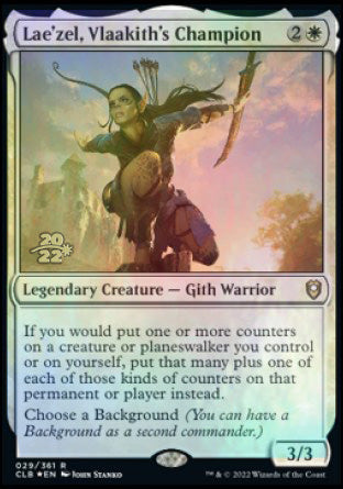 Lae'zel, Vlaakith's Champion [Commander Legends: Battle for Baldur's Gate Prerelease Promos] | Cracking-Singles