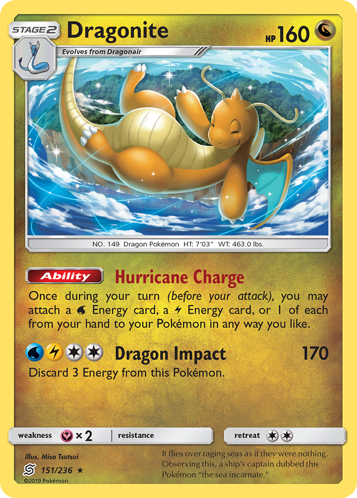 Dragonite (151/236) [Sun & Moon: Unified Minds] | Cracking-Singles