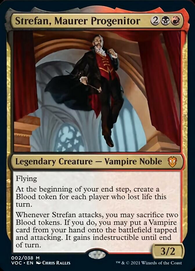 Strefan, Maurer Progenitor (Display Commander) [Innistrad: Crimson Vow Commander] | Cracking-Singles