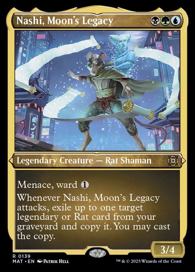 Nashi, Moon's Legacy (Foil Etched) [March of the Machine: The Aftermath] | Cracking-Singles