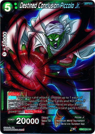 Destined Conclusion Piccolo Jr. [TB2-039] | Cracking-Singles