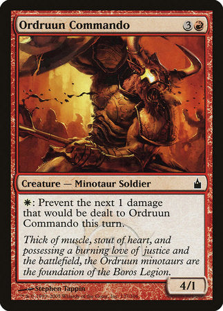 Ordruun Commando [Ravnica: City of Guilds] | Cracking-Singles