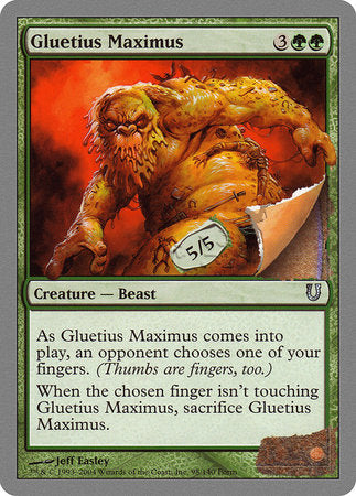 Gluetius Maximus [Unhinged] | Cracking-Singles