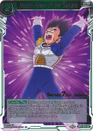 Hidden Power of the Saiyans [BT7-072_PR] | Cracking-Singles