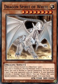 Dragon Spirit of White [LDS2-EN009] Common | Cracking-Singles