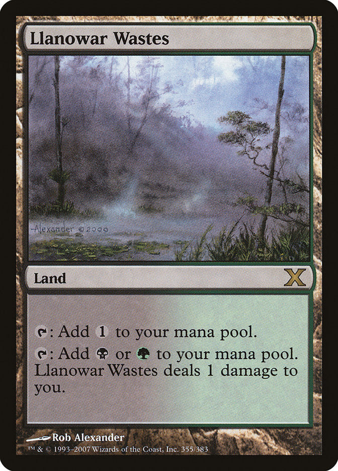 Llanowar Wastes [Tenth Edition] | Cracking-Singles