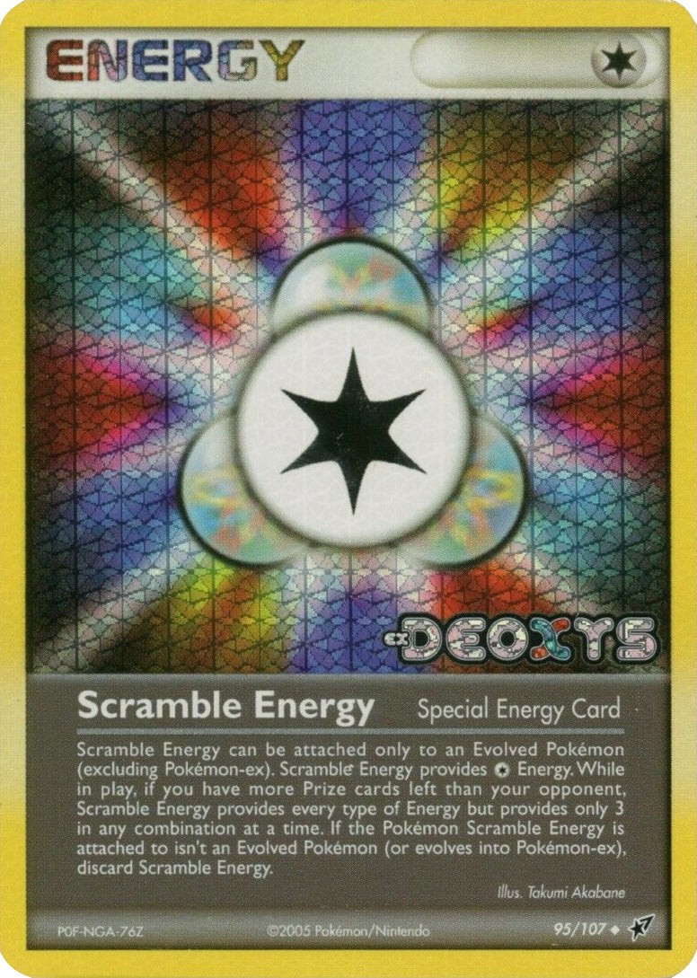 Scramble Energy (95/107) (Stamped) [EX: Deoxys] | Cracking-Singles