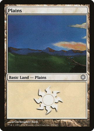 Plains (370) [Coldsnap Theme Decks] | Cracking-Singles