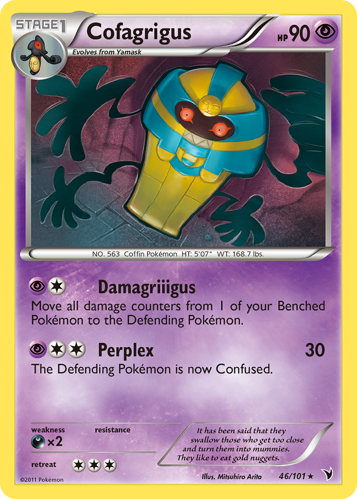 Cofagrigus (46/101) [Black & White: Noble Victories] | Cracking-Singles