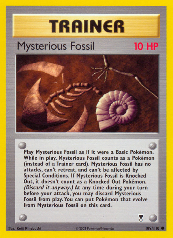 Mysterious Fossil (109/110) [Legendary Collection] | Cracking-Singles