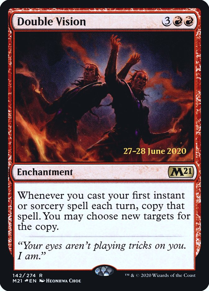 Double Vision  [Core Set 2021 Prerelease Promos] | Cracking-Singles