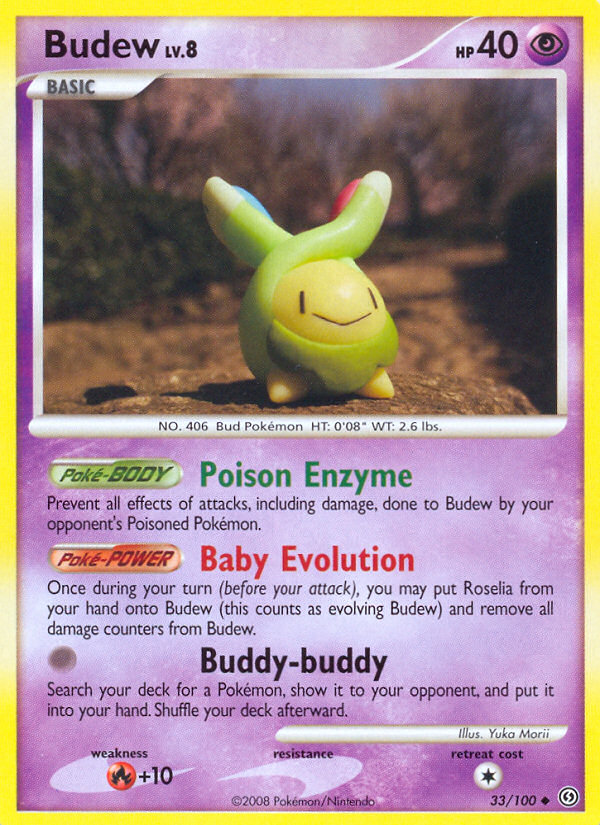 Budew (33/100) [Diamond & Pearl: Stormfront] | Cracking-Singles