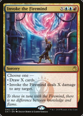 Invoke the Firemind [GRN Guild Kit] | Cracking-Singles