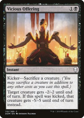 Vicious Offering [Dominaria] | Cracking-Singles