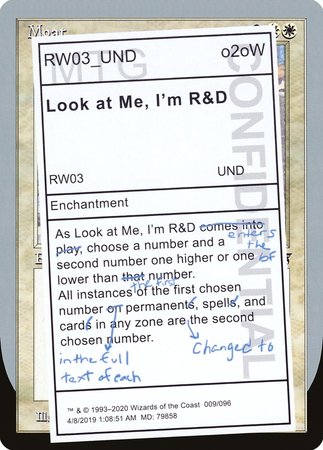 Look at Me, I'm R&D [Unsanctioned] | Cracking-Singles