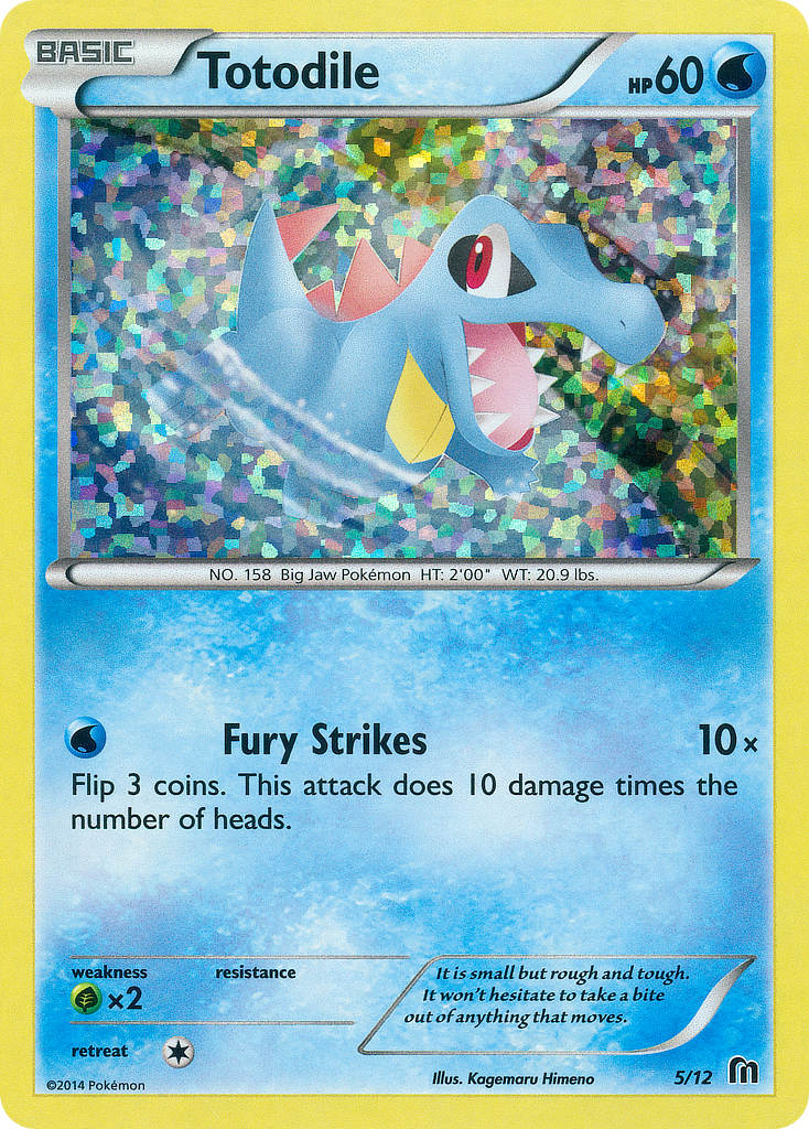 Totodile (5/12) [McDonald's Promos: 2016 Collection] | Cracking-Singles