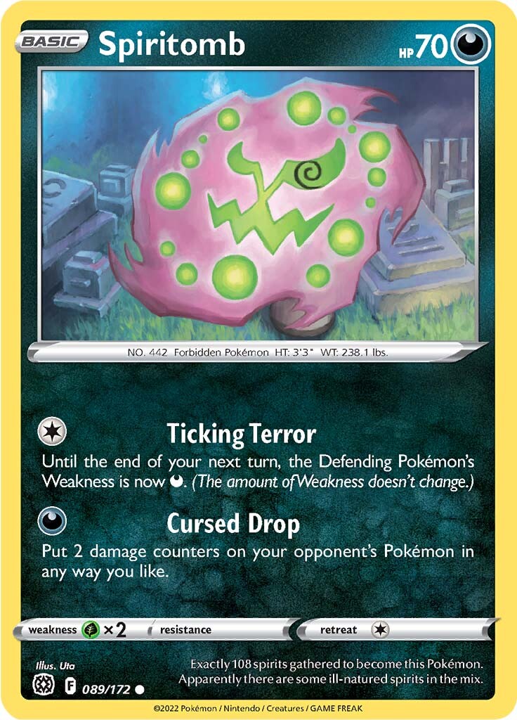 Spiritomb (089/172) [Sword & Shield: Brilliant Stars] | Cracking-Singles