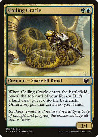 Coiling Oracle [Commander 2015] | Cracking-Singles