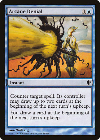 Arcane Denial [Commander 2013] | Cracking-Singles