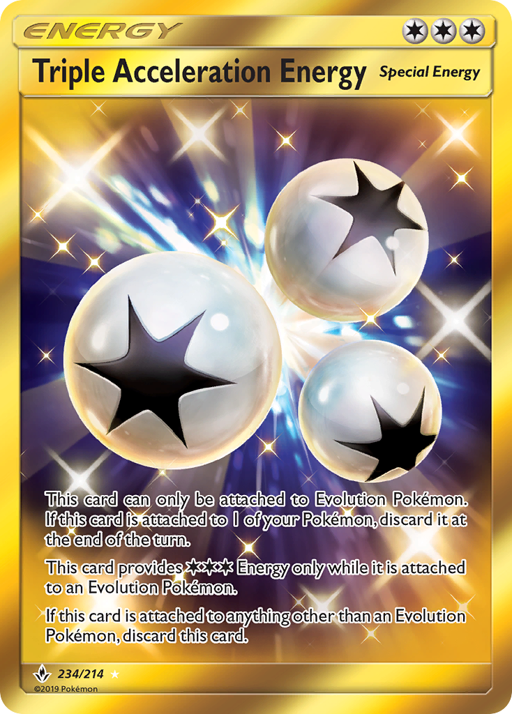 Triple Acceleration Energy (234/214) [Sun & Moon: Unbroken Bonds] | Cracking-Singles