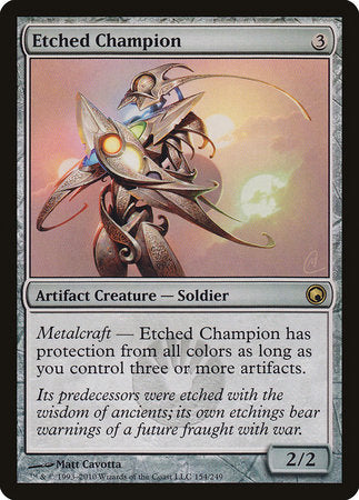 Etched Champion [Scars of Mirrodin] | Cracking-Singles