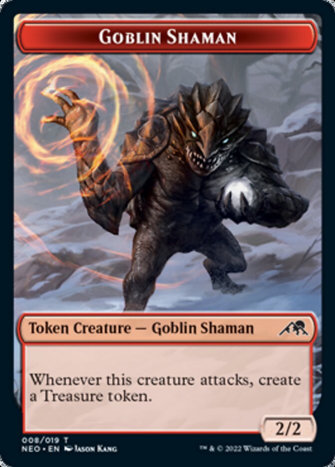 Goblin Shaman Token [Kamigawa: Neon Dynasty Tokens] | Cracking-Singles