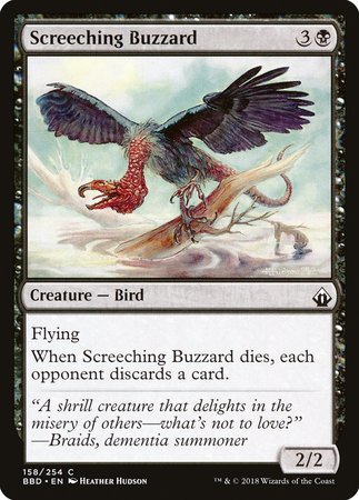 Screeching Buzzard [Battlebond] | Cracking-Singles