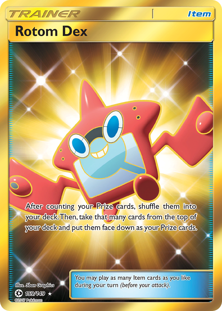 Rotom Dex (159/149) [Sun & Moon: Base Set] | Cracking-Singles