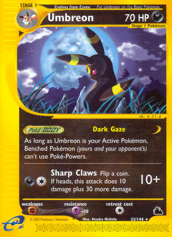 Umbreon (32/144) [Skyridge] | Cracking-Singles