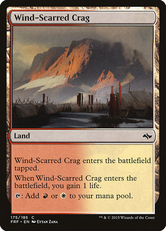 Wind-Scarred Crag [Fate Reforged] | Cracking-Singles