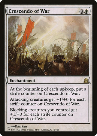 Crescendo of War [Commander 2011] | Cracking-Singles